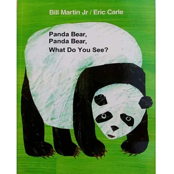 Urs Panda, Ce Vezi? De Învățământ Imagine Engleză De Învățare Carte Carte Carte Poveste Pentru Copii Pentru Copii Cadouri Pentru Copii