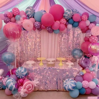 50pcs 18inch Bomboane Colorate Baloane Folie Lollipop Balon cu Heliu Copil de Dus Ziua Nuntii Consumabile Partid Decor Jucarii Copii