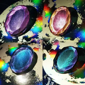5 Culori Pigment Cameleon Perla Pulbere de Rășină Epoxidică Sclipici Rășină Bijuterii de Luare T4MD