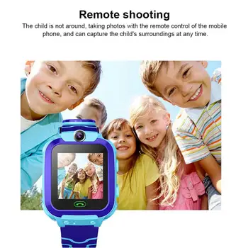 Q12 Copil Inteligent Watch LBS Poziția locul de Amplasare Tracker SOS de Fotografiat Telefon Inteligent Copil Brățară Chat-ul de Voce HD de Asteptare Mobile Ceas Cadou