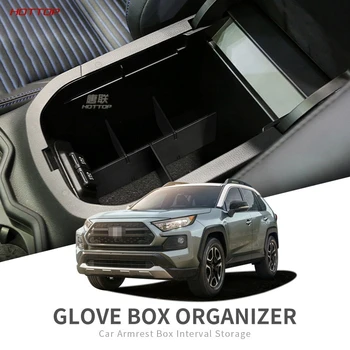 Auto Auto Cotiera Centrală Consolă Centrală partiție de Ordonare Box Cutie de Depozitare Pentru Toyota RAV4 RAV 4 2019 2020 Accesorii Auto