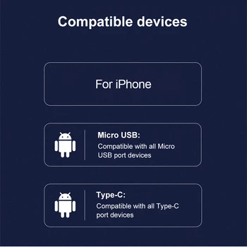 NILLKIN pentru iPhone Cablu de Încărcare + USB Micro + Tip C 5V/3A Încărcare Rapidă pentru Xiaomi 9 pentru Samsung S10 pentru Huawei Mate Pro 20