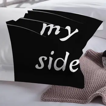Black & white singur pat dublu lenjerie de pat 2/3pcs de moda set de lenjerie de pat duvet cover set de rege pat Queen Capac Plapuma fata de Perna pentru Acasă