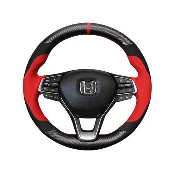 Pentru Honda Accord 10 2018 2019 capac volan cusut manual din piele volan set DIY capac volan modificarea