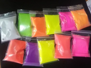 50 de grame de 12 culori Neon Pigment unicorn Praf Unghii Ombre Neon Pigmenți Gradient de Unghii Sclipici Pulbere Gradient de Pigmenți,HJHJ214