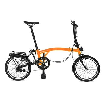 Litepro Pliere Bicicleta 16 Inch Interne 3 Viteze Cadru Din Otel Mini-Cadru De Biciclete Pliante Biciclete Pentru Brompton