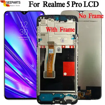 6.3 inch LCD pentru OPPO Realme 5 Pro tv LCD display panou tactil ecran ansamblul senzorului pentru Realme 5 Pro RMX1971 inlocuire LCD