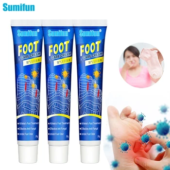 3pcs Sportivi Picior Tratamente Anti-Mâncărime, Eczeme Crema Antibacterian Miros Picioarele Unguent pe bază de Plante Naturale Antifungice Peeling Blister