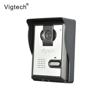Vigtech Video interfon Sistem de Interfon Video de Clopot Ușă Cameră de Exterior /CMOS IR Viziune de Noapte Pentru casa/apartament, Transport Gratuit