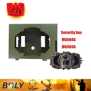 Bolyguard vânătoare de securitate aparat de fotografiat cutie MG984G-983G din oțel inoxidabil camera sălbatic de vânătoare accesorii foto capcane camera de caz