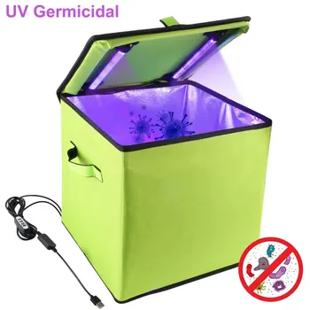 LED-uri UV, Ozon Dezinfecție Cutie USB Reîncărcabilă UV Haine de Dezinfecție Geanta pentru biberon Jucarii Haine bebe
