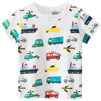 Copii T-shirt-uri Baieti Haine Bobo Serie Vară Desene animate Fete de Bumbac Vrac Tricou Casual Topuri Tees T-shirt Imbracaminte Copii 1-8Y