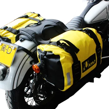 Motocicleta de Brand Nou rezistent la apa Desagii Impermeabil geanta rezervor de Curse de Echitatie Motor Casca Saci de Ulei de Bagaje de Călătorie Bancheta din Spate Saci