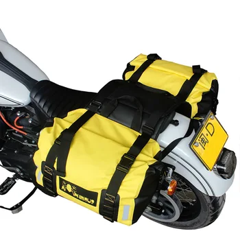 Motocicleta de Brand Nou rezistent la apa Desagii Impermeabil geanta rezervor de Curse de Echitatie Motor Casca Saci de Ulei de Bagaje de Călătorie Bancheta din Spate Saci