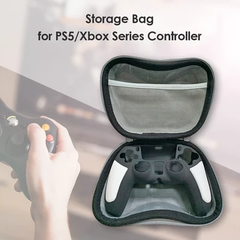 Mici Hard Shell EVA Caz care Transportă Sac de Joc Ușor de Joc Accesorii pentru Sony Playstation 5 PS5/Xbox Seria X Controller