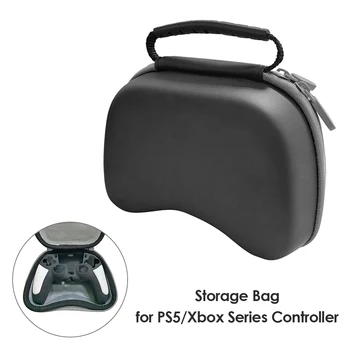Mici Hard Shell EVA Caz care Transportă Sac de Joc Ușor de Joc Accesorii pentru Sony Playstation 5 PS5/Xbox Seria X Controller