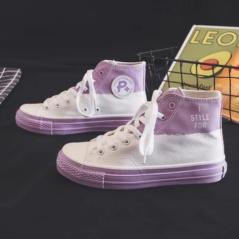 Femei Pantofi De Panza 2020 Nouă Primăvară Adidasi Fete Elevii Pantofi Casual Formatori Pantofi Skateboard Culori Amestecate Sus 35-40