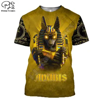 PLstar Cosmos Horus Vechi Horus, Zeul Egiptean Ochi din Egipt Faraon Anubis fata 3d Imprimate T-shirt Barbati/Femei Unisex Streetwear