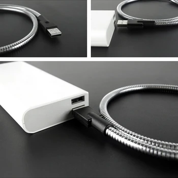Sindvor Flexibil Stand UP USB de Încărcare Rapidă Cablu de Date Telefon Leneș Încărcător Suport Pentru iPhone Android de Tip C, Smartphone-uri Universale