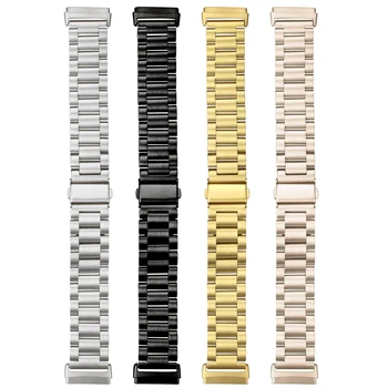 Banda Din Oțel Inoxidabil Pentru Fitbit-Versa 3 Curea Premium Înlocuire Brățară De Link-Ul Pentru Fitbit Sens Watchbands De Metal Brățară