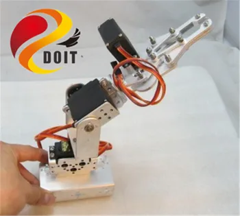 SZDOIT Neasamblate 3DOF Metal Brațul Robotului Cu Prindere Kit 3 Axe Servo Pan Și Înclinare Platformă Robotizate Metal Gear Servo DIY Pentru Arduino