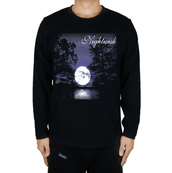 21 modele de Nightwish Rock Complet maneca lunga Brand negru Gotic tricou mma fitness Metal Bumbac streetwear skateboard Personaliza