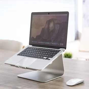 Aliaj de aluminiu laptop stand ergonomic îmbunătățit suport laptop pentru MacBook Air Pro stand desktop de bază ridicat