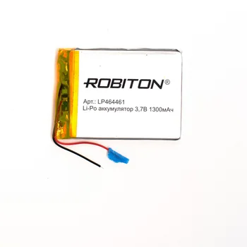 Li-ion polimer baterie lp464461 robiton, Li-Pol prismă cu circuit de protecție