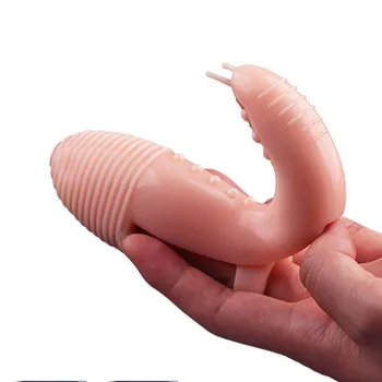Midii Dublu Șoc Sex-Appeal Fluture Degetul seturi de sex feminin adult sex produsele punctul G Masaj Stimulator Clitoris Jucarii Sexuale