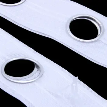 5M Ochi Bandă Cortina 40 De Inele Accesorii de Cusut Silver Jaluzele Perdele Noi