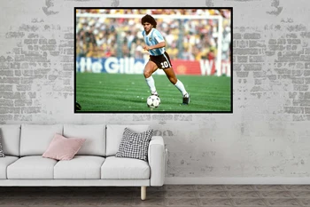 Diego Maradona Panza Pictura Poster de Perete de Arta de Imprimare Pictură în Ulei Poze de Perete pentru Camera de zi Argentina Stele de Sport