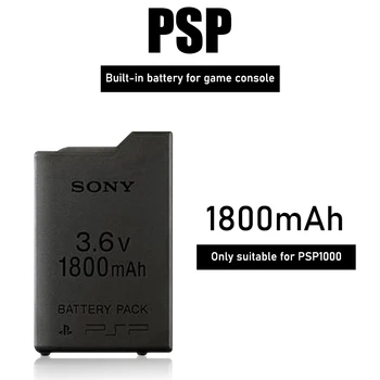 10BUC Sony PSP 1000 de Play Station Portable PSP1000 1800mAh 3.6 V Li-Ion Reincarcabile cu Litiu Baterii en-Gros