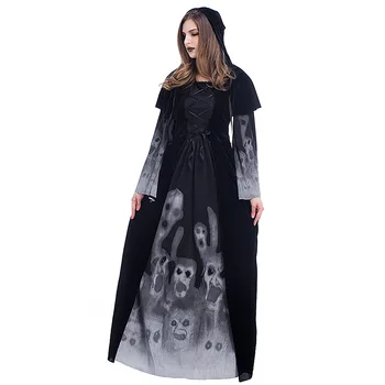 Umorden Fantomatic Spiritele Suflete Uitate Costum Grim Reaper Costume de Halloween pentru Femei