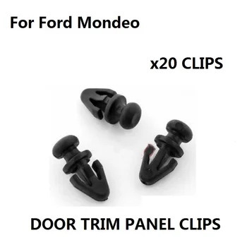 X20pcs Pentru Ford Mondeo Ușă Sigiliul Clipuri pentru Prag / Jos Chederul de Cauciuc / Garnitura oe#1042065