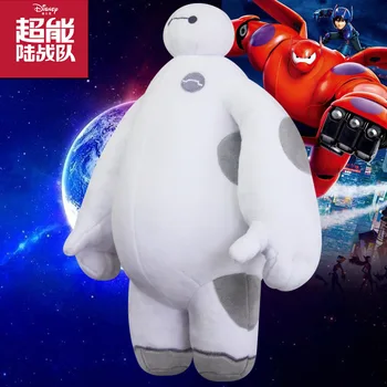 40 cm Disney Big Hero Baymax de Pluș Papusa Baymax Umplute Păpuși Moi Robot om de Zapada de Plus Film Alb Mare Copilul de Dormit companion
