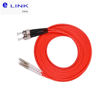 20buc LC UPC-ST UPC fibre patch cord duplex multimode 50/125um 2.0 mm portocaliu cablu de fibră optică jumper transport gratuit ELINK