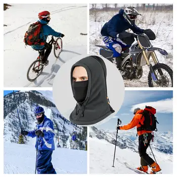 VEST BIKING Iarna Biciclete Capac în aer liber Bărbați Femei Cordon Balaclava Pălării Moale de Schi, Ciclism Funcționare Motocicleta Capac Pălărie