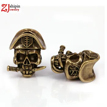 Retro stil pirat craniu DIY brățară de supraviețuire colier margele de separare conector producția de bijuterii accesorii en-gros