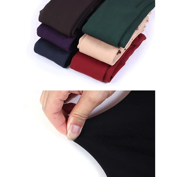 8 Culori Calde femeii Plus Catifea Jambiere de Iarnă Ține de Cald Solid Pantaloni cu Talie Înaltă de Mari Dimensiuni Femei Jambiere Murdărire Solid Pantaloni