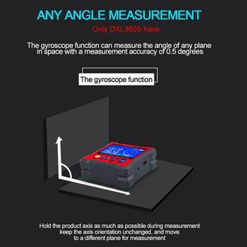 GVDA Dual axis Digital Unghi Raportor Inclinometer Afișaj LED Dual-axis Indicator de Nivel Unghiul Conducător Altitudine Metru Bază Magnetică