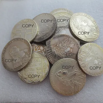 20buc/lot rusă 1718-1799 Diferite Monede de 1 Rublă de Argint Placat cu Copia monede