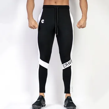 Casual Pantaloni Skinny Barbati Jogging pantaloni de Trening Sală de Fitness, Sport Antrenament Antrenament Piesa pantaloni de Moda de sex Masculin Mozaic Pantaloni de Bumbac