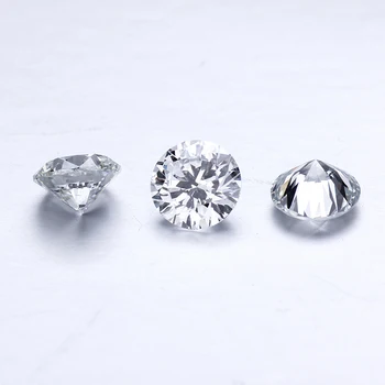 1.7 mm 20buc/pachet ;2,5 mm/10pc/pachet;3.1 mm/0.125 ct/2pc D EF culoare alb VS Claritate Vrac LABORATOR HPHT Diamond pentru bijuterii
