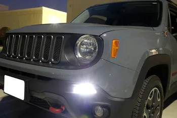 6000K Alb 1157 Bec LED Pentru - 2017 Jeep Renegade lumini de Zi DRL Lumina
