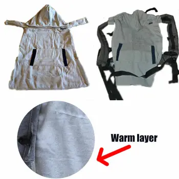 Marca Hot Copilul De Cald Capac Windproof Mantie Pătură Baby Carrier Funtional De Acoperire De Iarnă