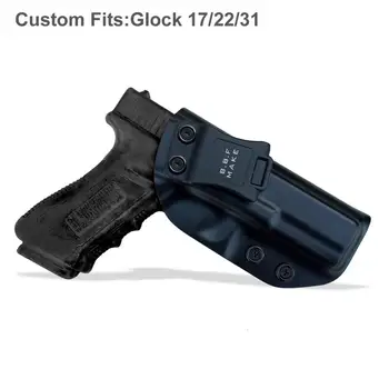 IWB/OWB Tactice KYDEX Toc de Pistol Glock 19 Glock 17 25 26 27 28 31 32 33 43 în Interiorul Transporta Ascuns Pistolul Cazul Accesorii Geanta