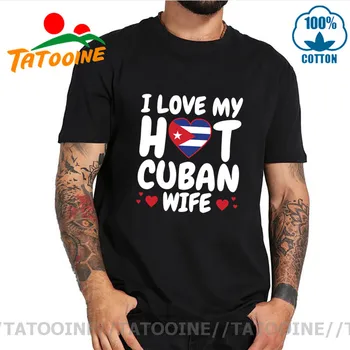 Tatooine de Vară 2020 Cuba Soțul tricouri homme îmi Iubesc Fierbinte Cubanez Soția tricouri Cubano Flage Design de tricou hombre camiseta