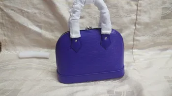 2018 015 violet import Reale epi din piele Brand de Lux pentru femei de moda umăr shell saci Real Trage! multe culori în stoc