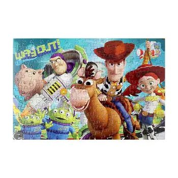 Toy Story 200 De Bucăți În Cutie De Hârtie De Avion Puzzle Copii Puzzle-Uri Pentru Copii Jucarii