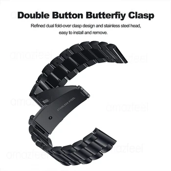 Ceas Metal band Pentru Samsung Galaxy Watch 3 45/41mm Band Brățară Inteligent Metal Correa De Viteze S3 Clasic/Frontier Curele